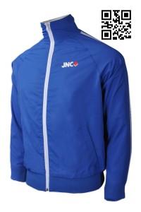 J694  製造拉鏈風褸外套 設計科技公司外套 Varsity jacket  網上下單外套 風褸製衣廠